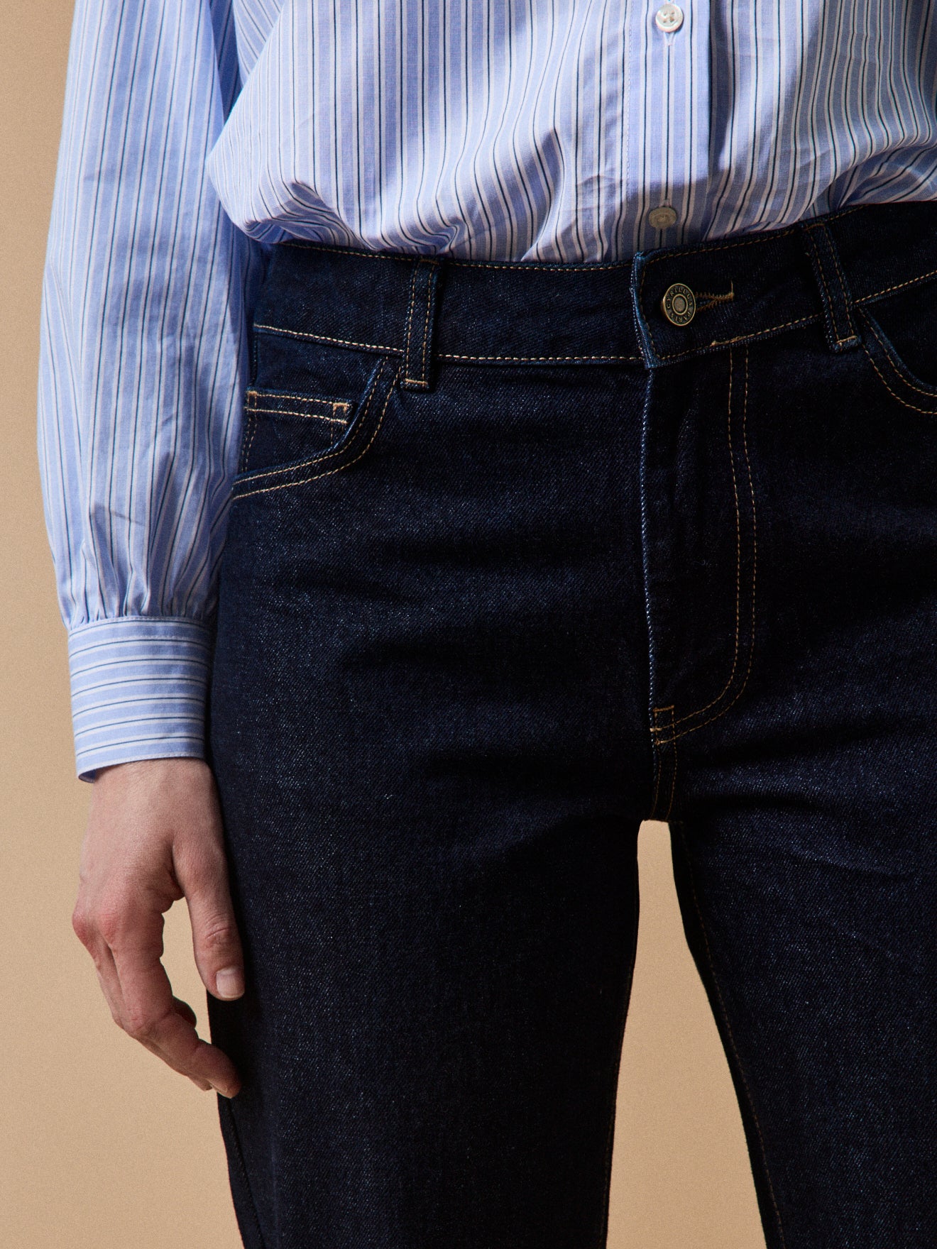 Mom fit damesjeans Claire - biokatoen, ecologische wassing