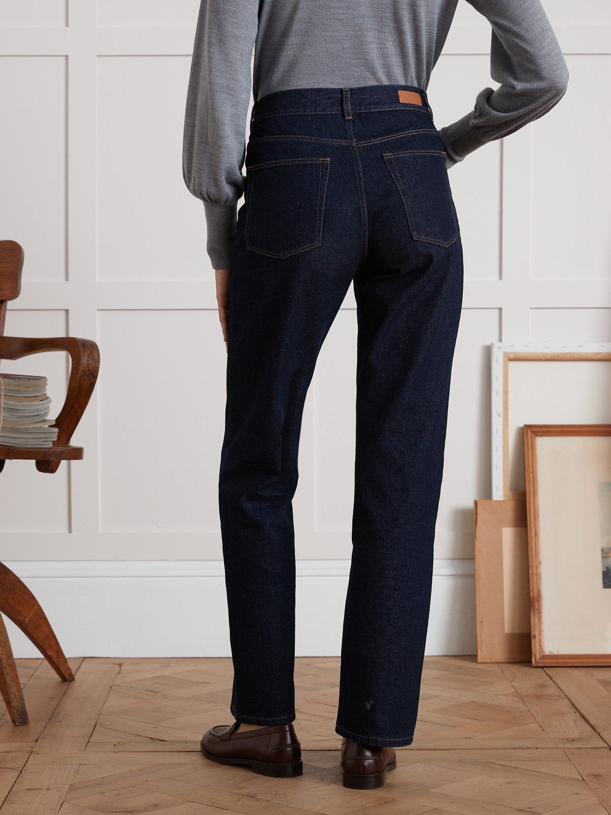 Relax fit damesjeans Camille - biokatoen, ecologische wassing