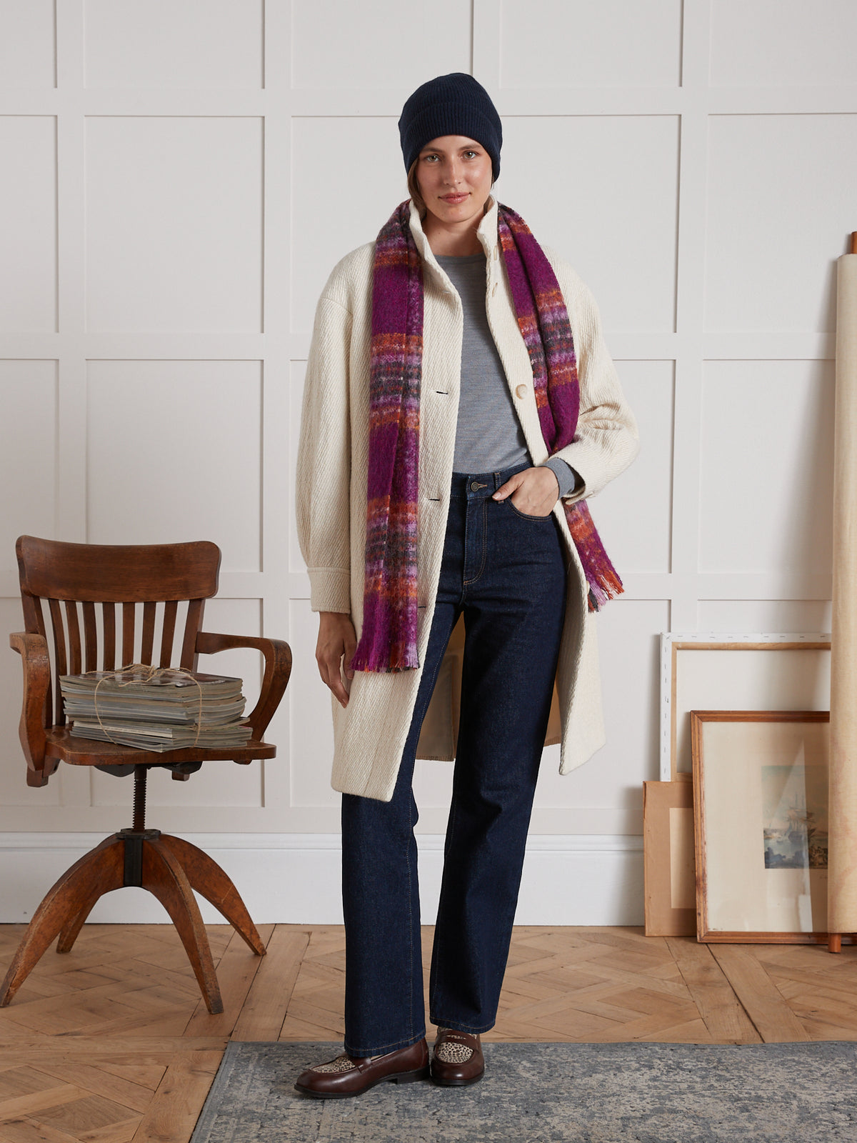 Relax fit damesjeans Camille - biokatoen, ecologische wassing