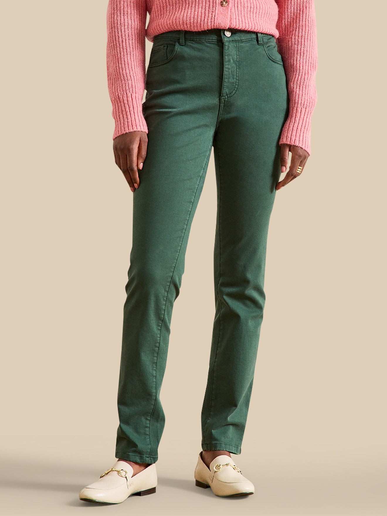 Pantalon slim couleur femme Chloé