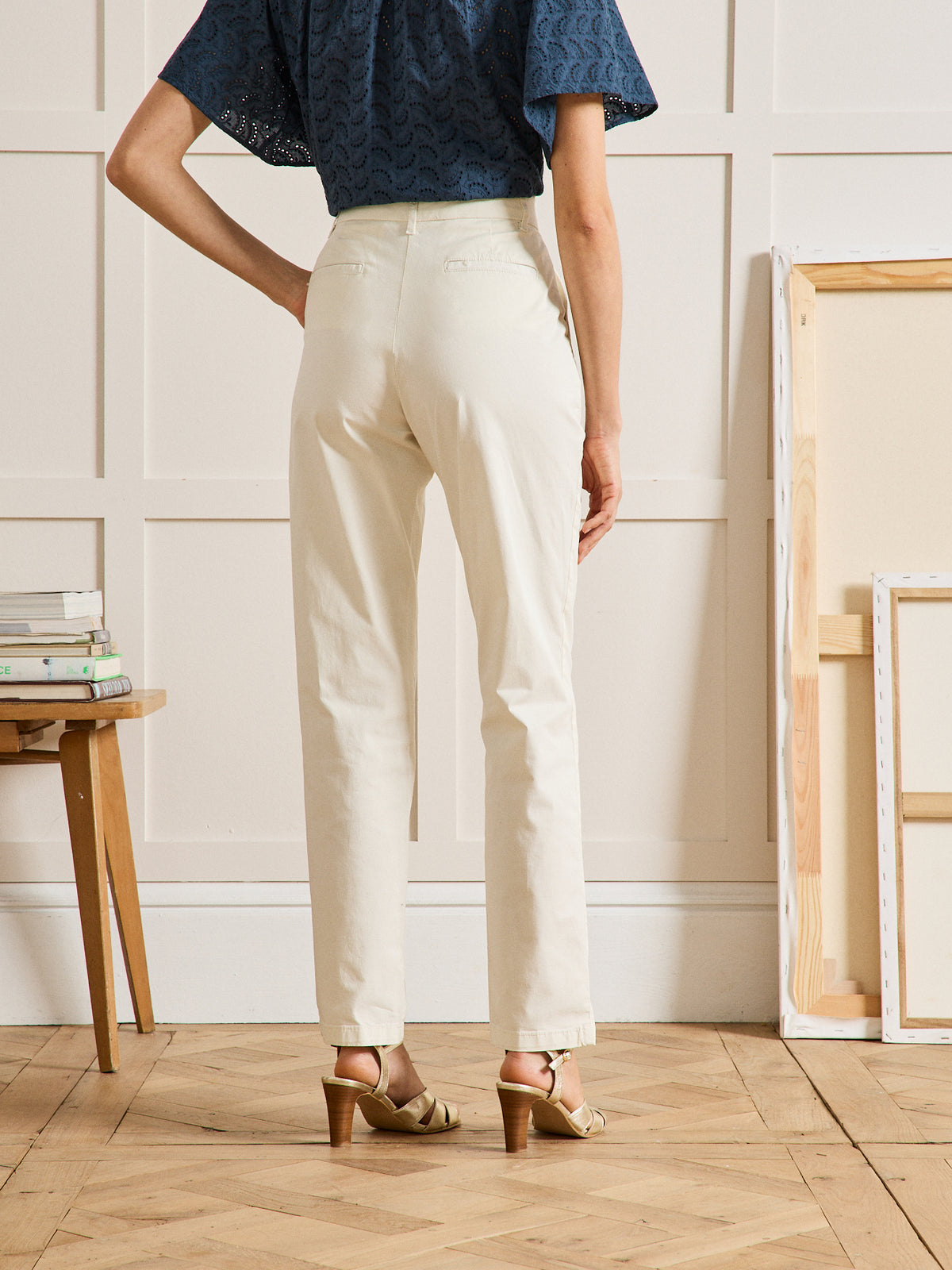 Pantalon chino femme - coton biologique