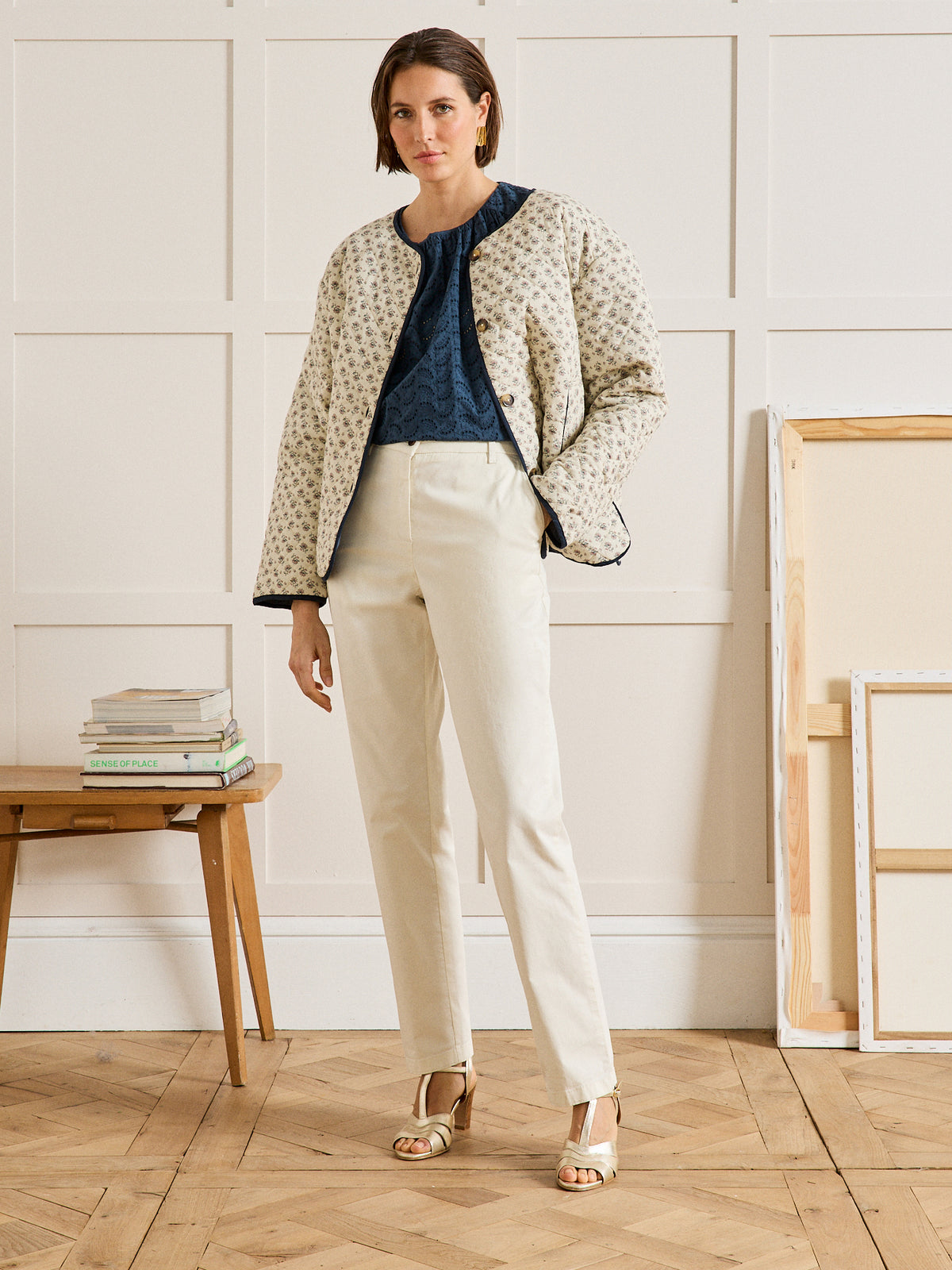 Pantalon chino femme - coton biologique