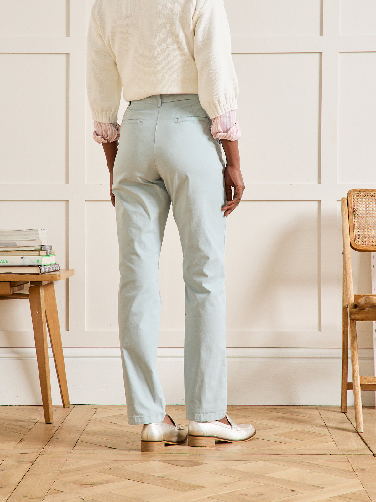 Pantalon chino femme - coton biologique