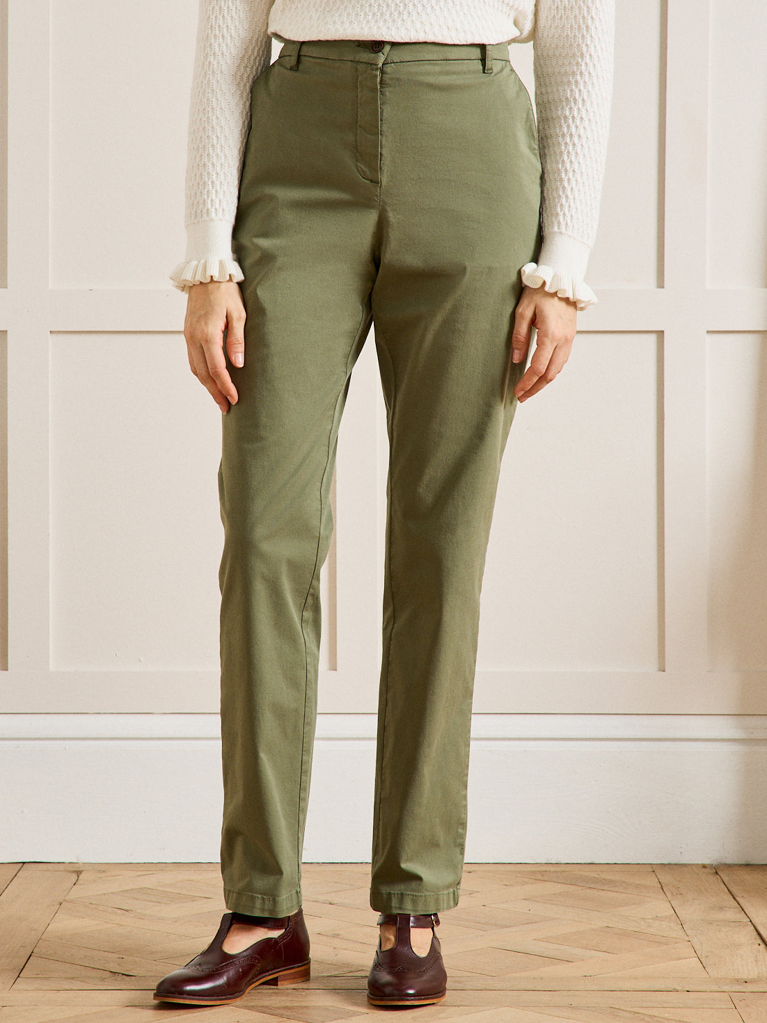 Pantalon chino femme - coton biologique