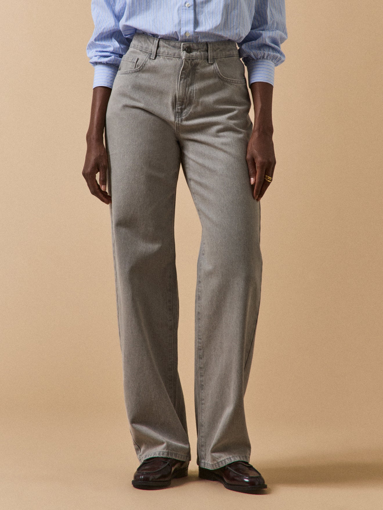 Jean wide leg femme Zoé coton biologique