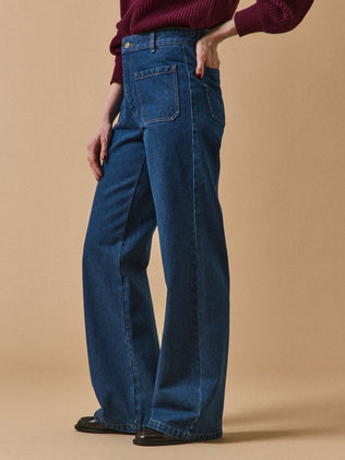 Jean flare femme Suzanne coton biologique