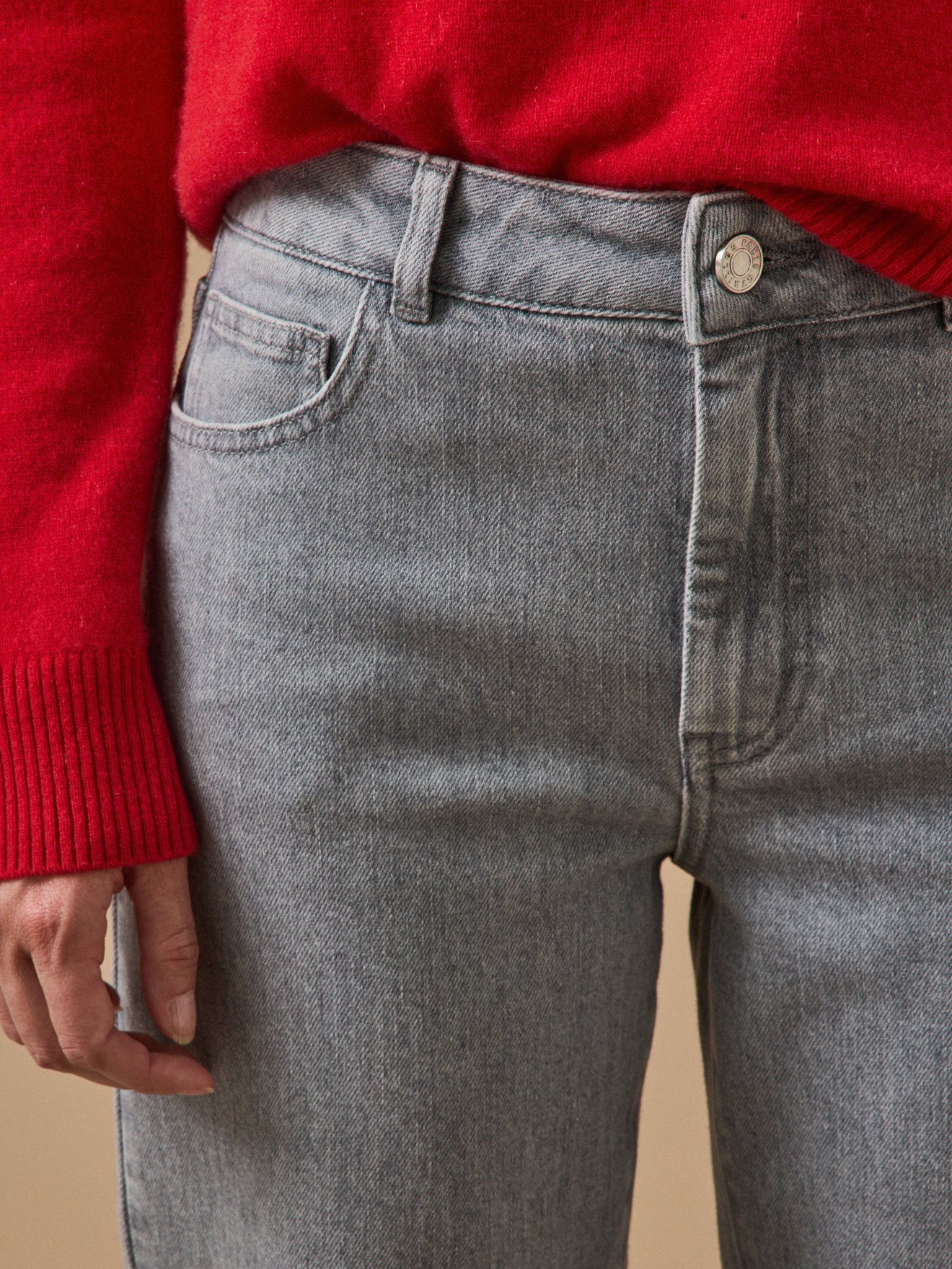 Mom fit damesjeans Claire - biokatoen