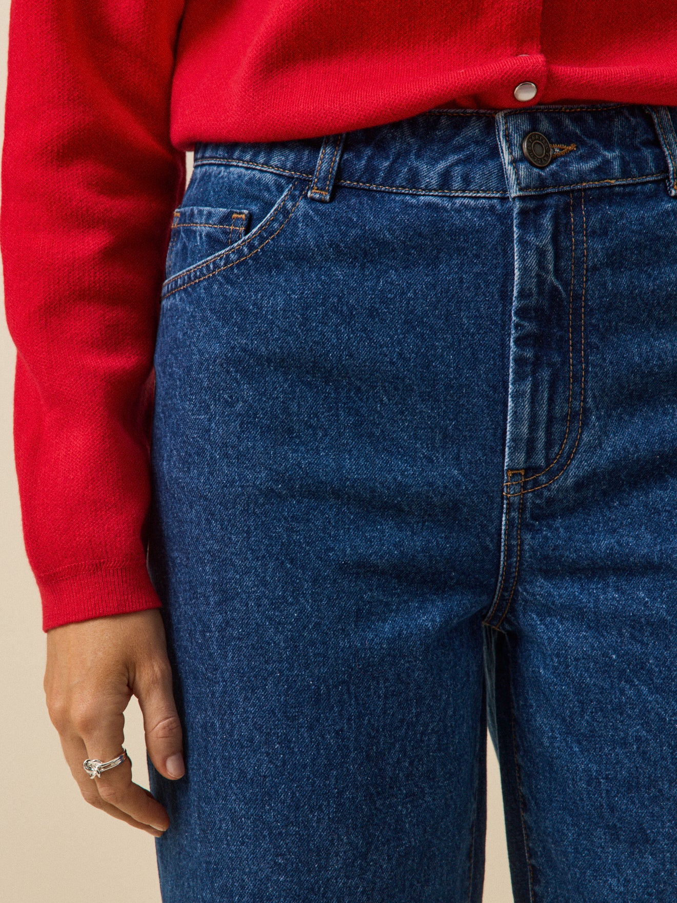 Jean large femme Émilie coton biologique