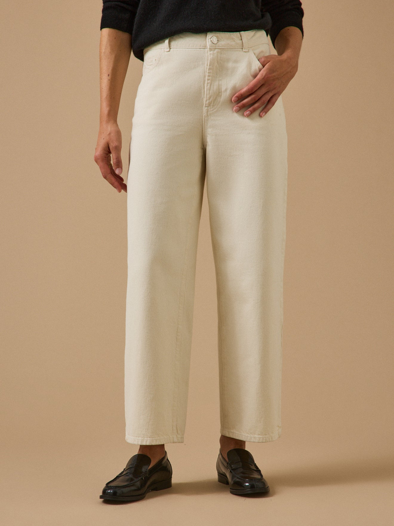 Jean large femme Émilie coton biologique