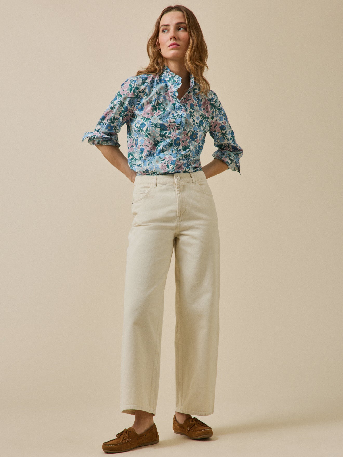 Jean large femme Émilie coton biologique