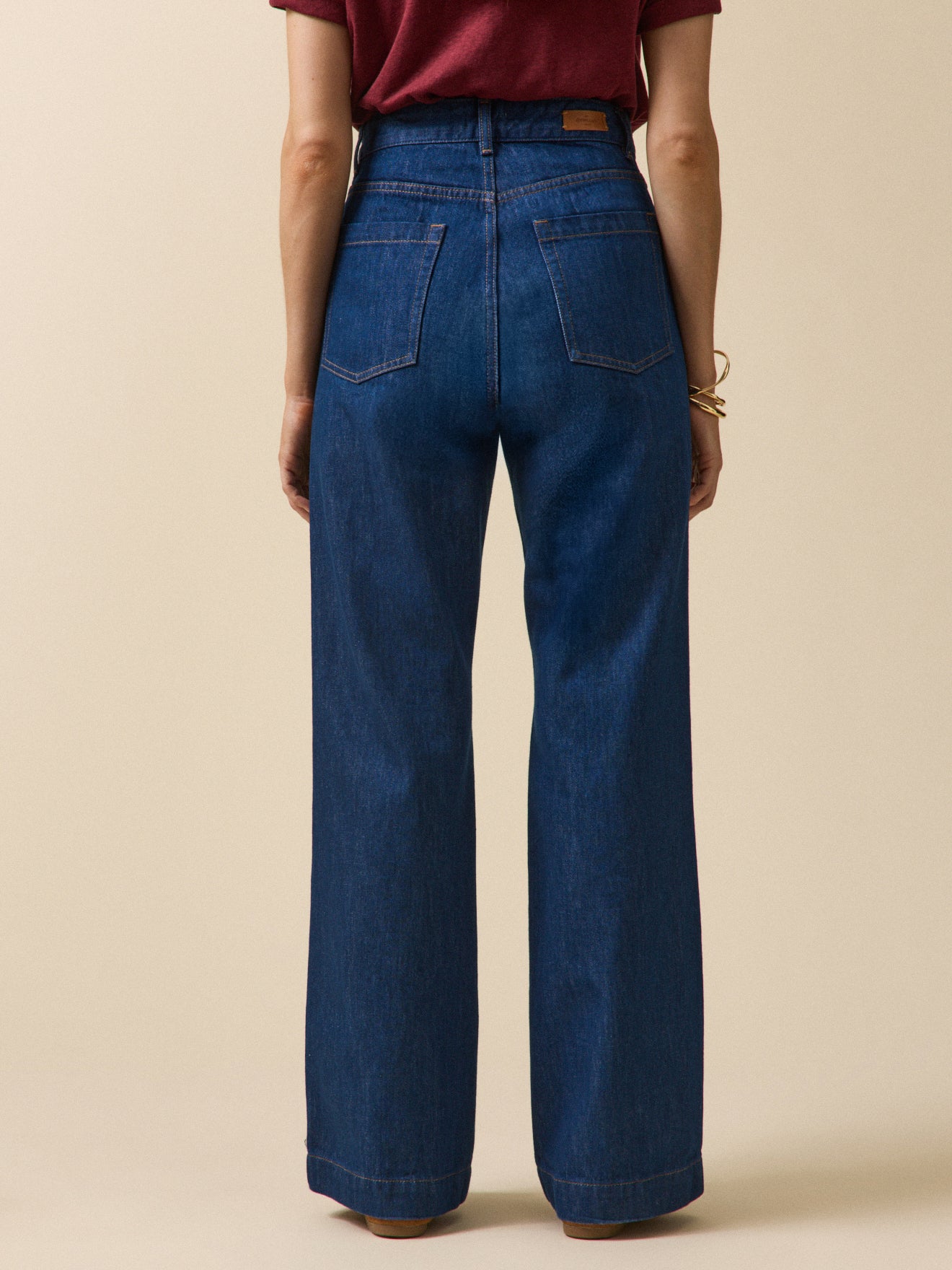 Jean flare femme Manon coton biologique