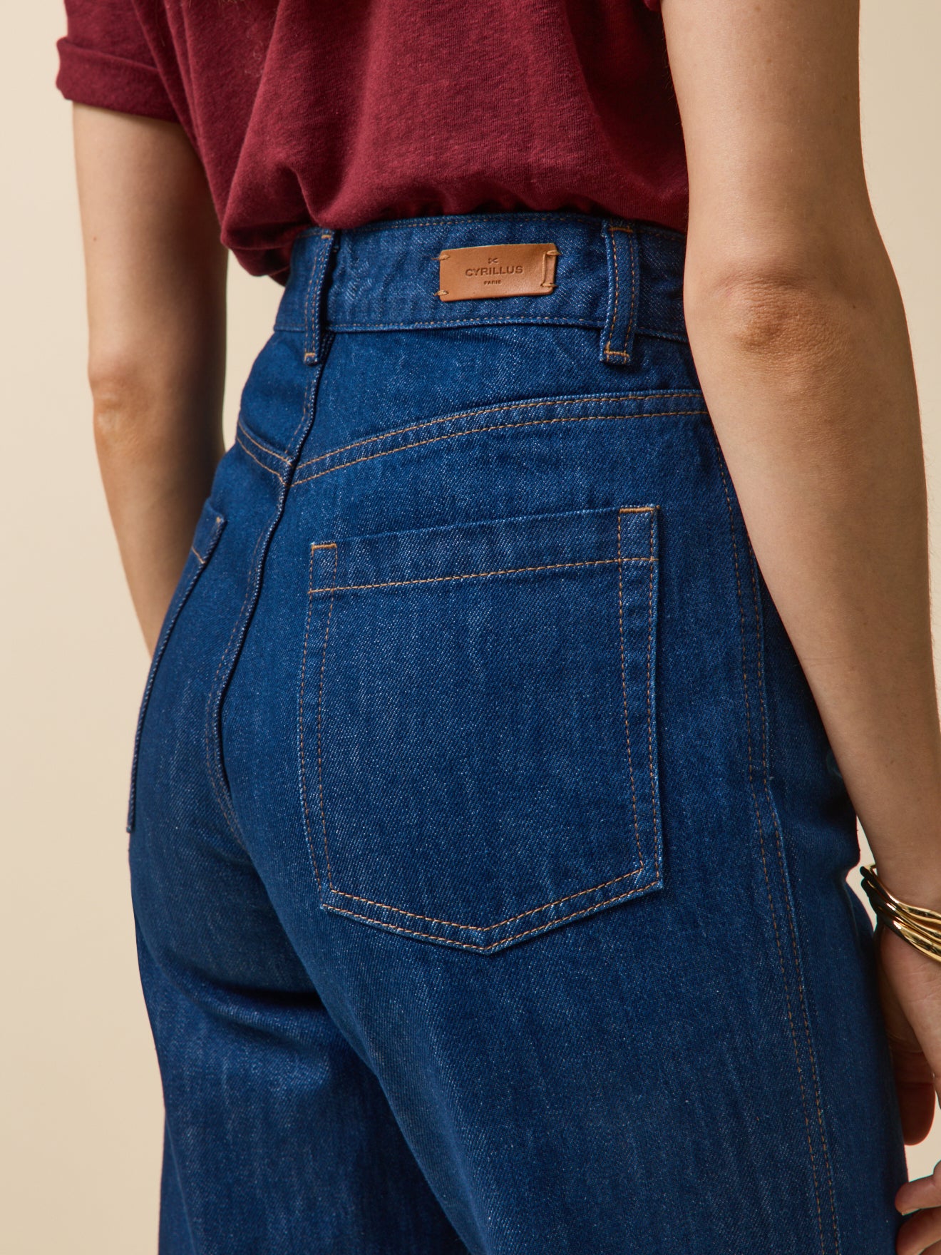 Jean flare femme Manon coton biologique