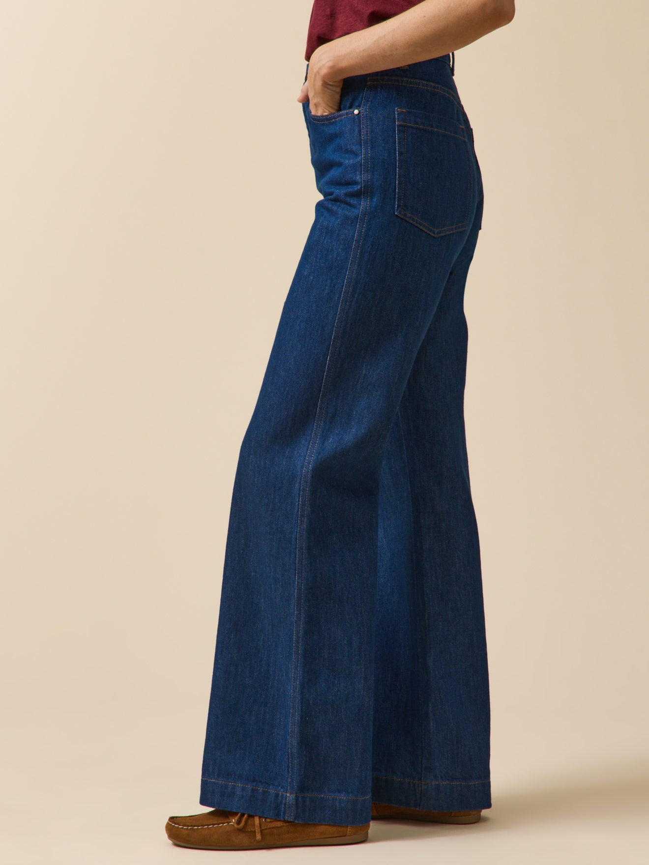 Jean flare femme Manon coton biologique