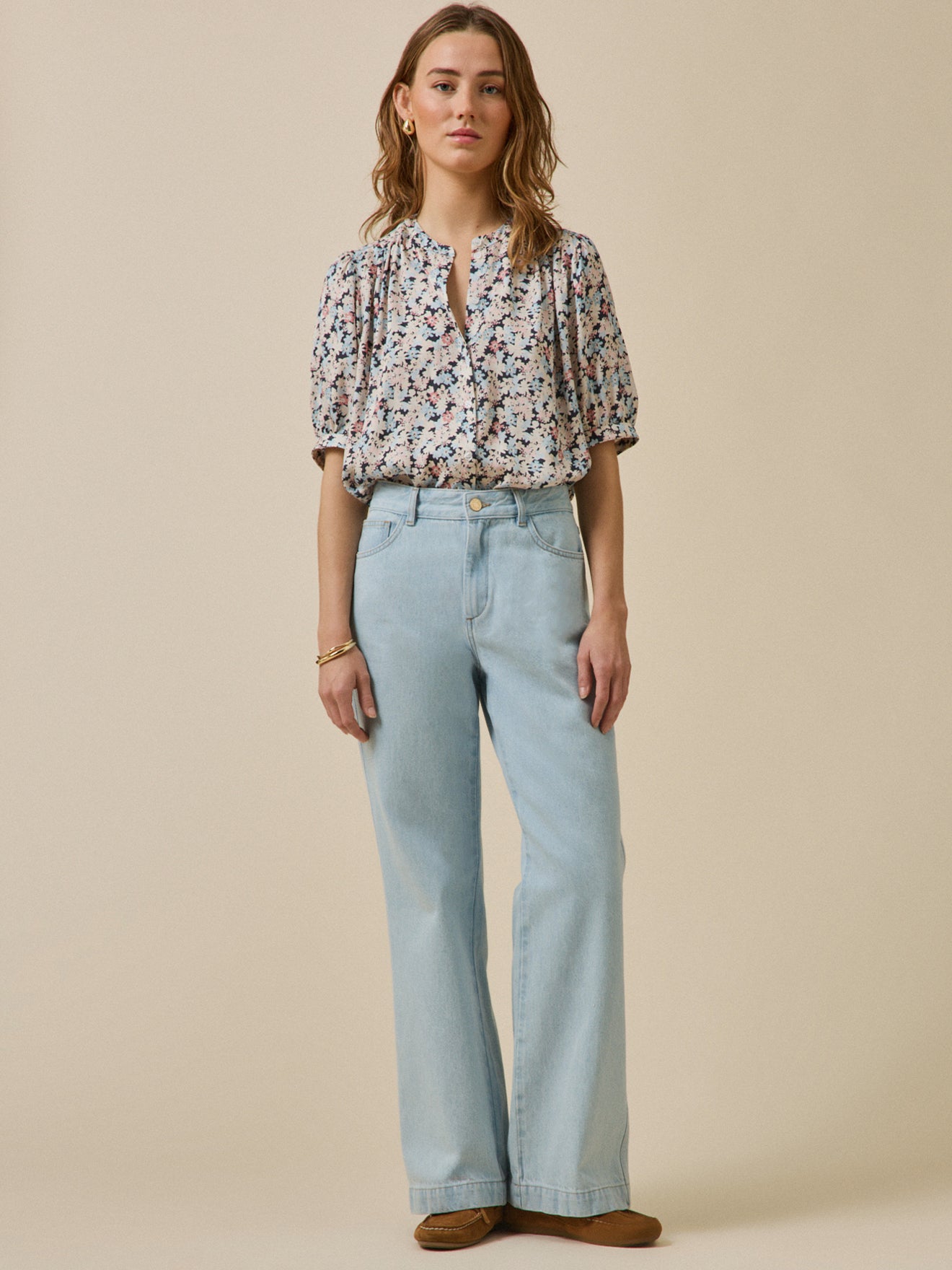 Jean flare femme Manon coton biologique