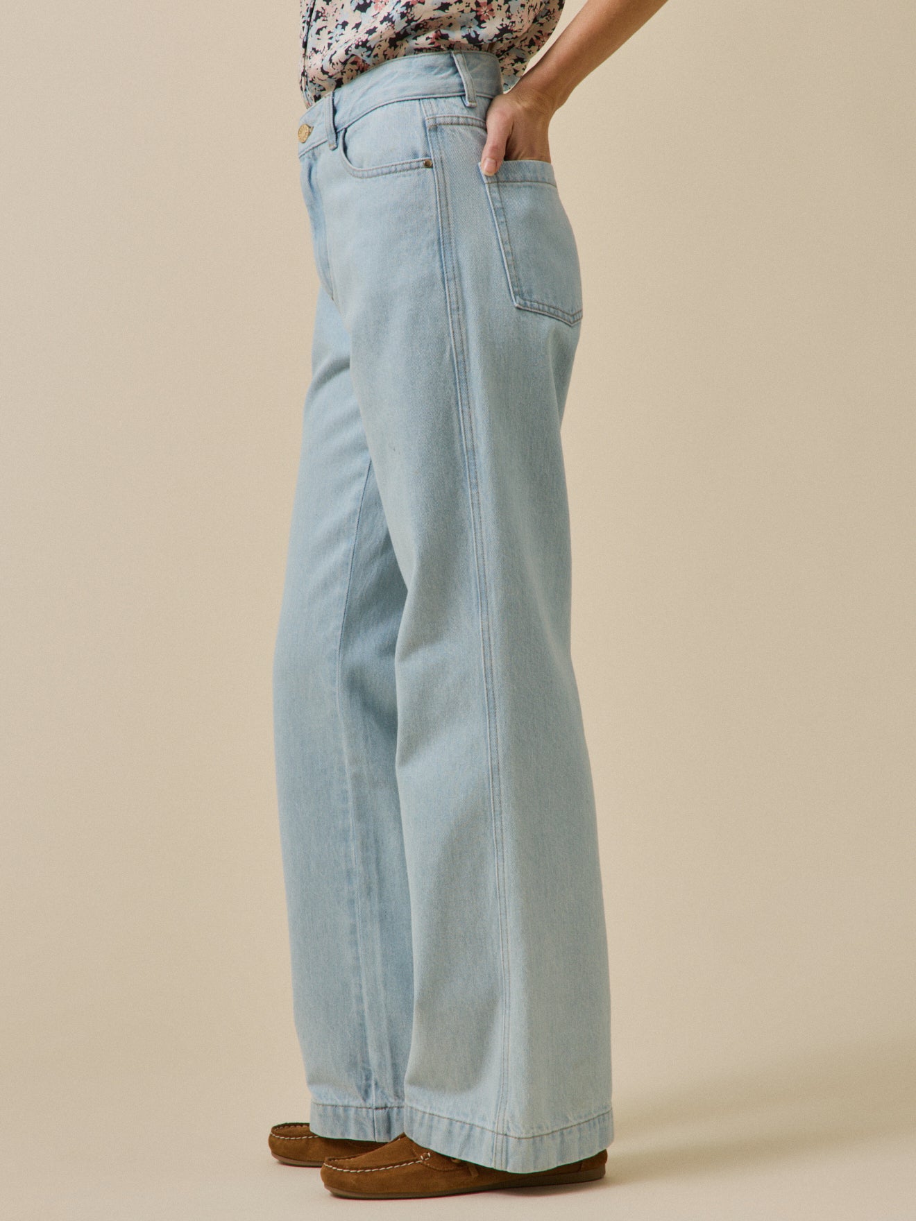 Jean flare femme Manon coton biologique