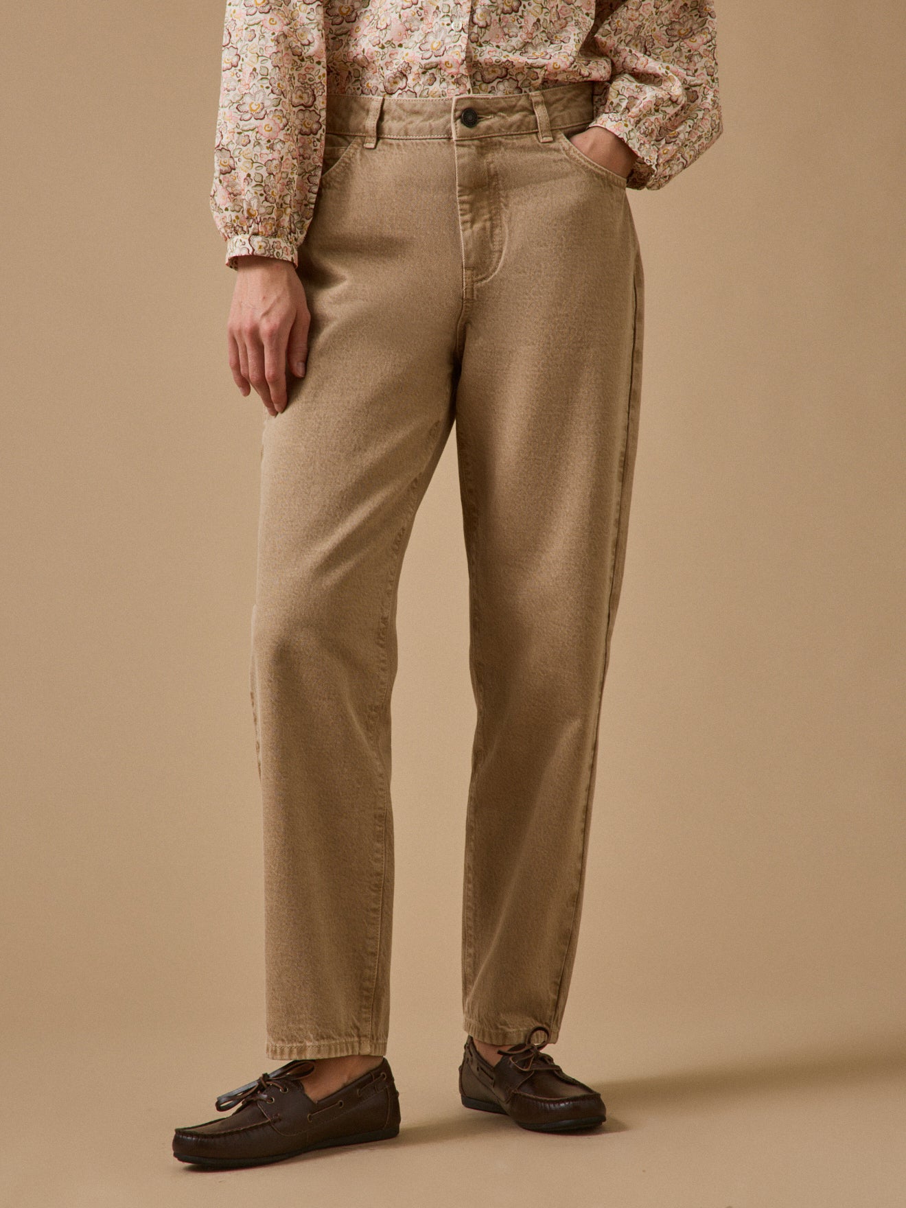 Jean mom femme Claire coton biologique