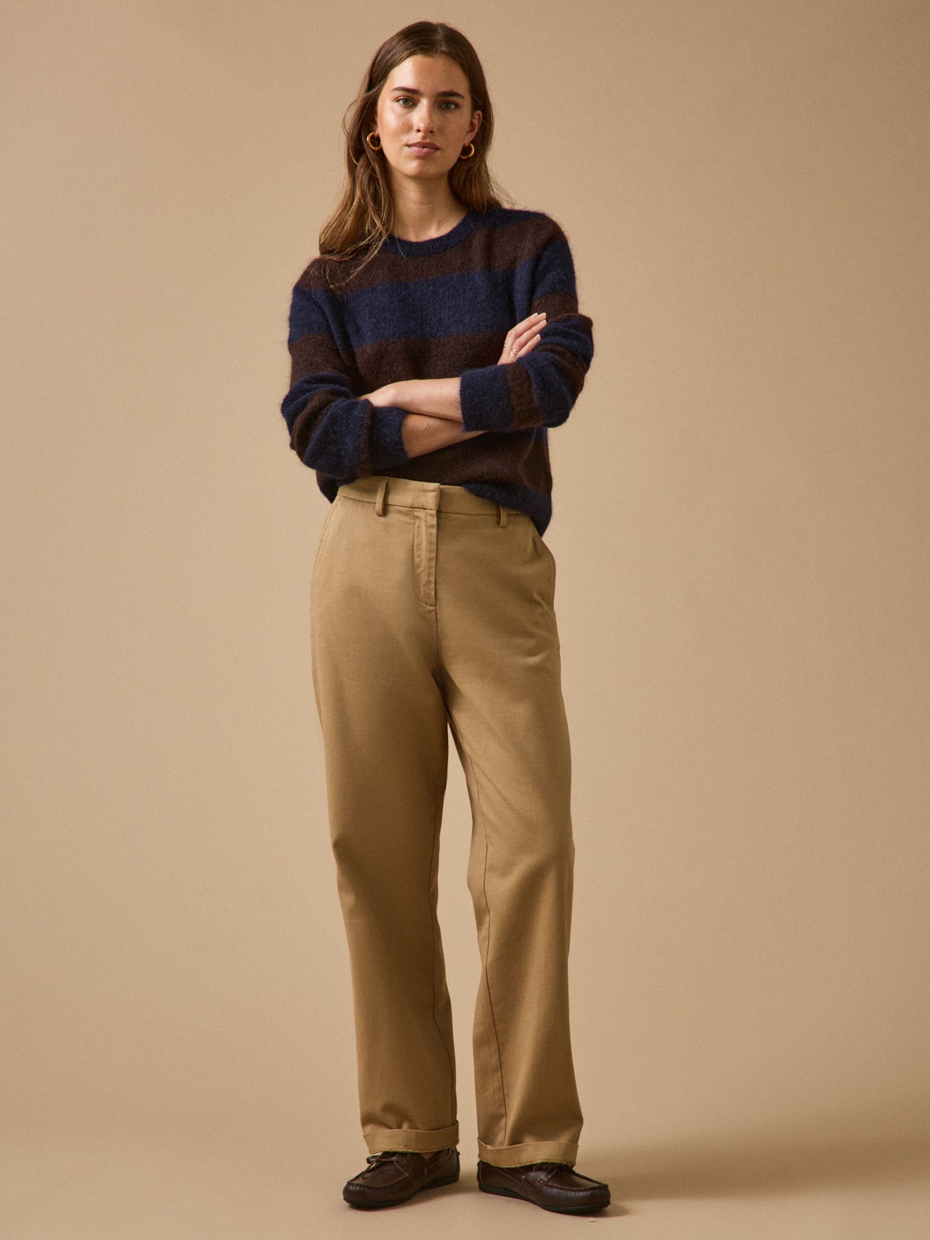 Pantalon chino femme Marina