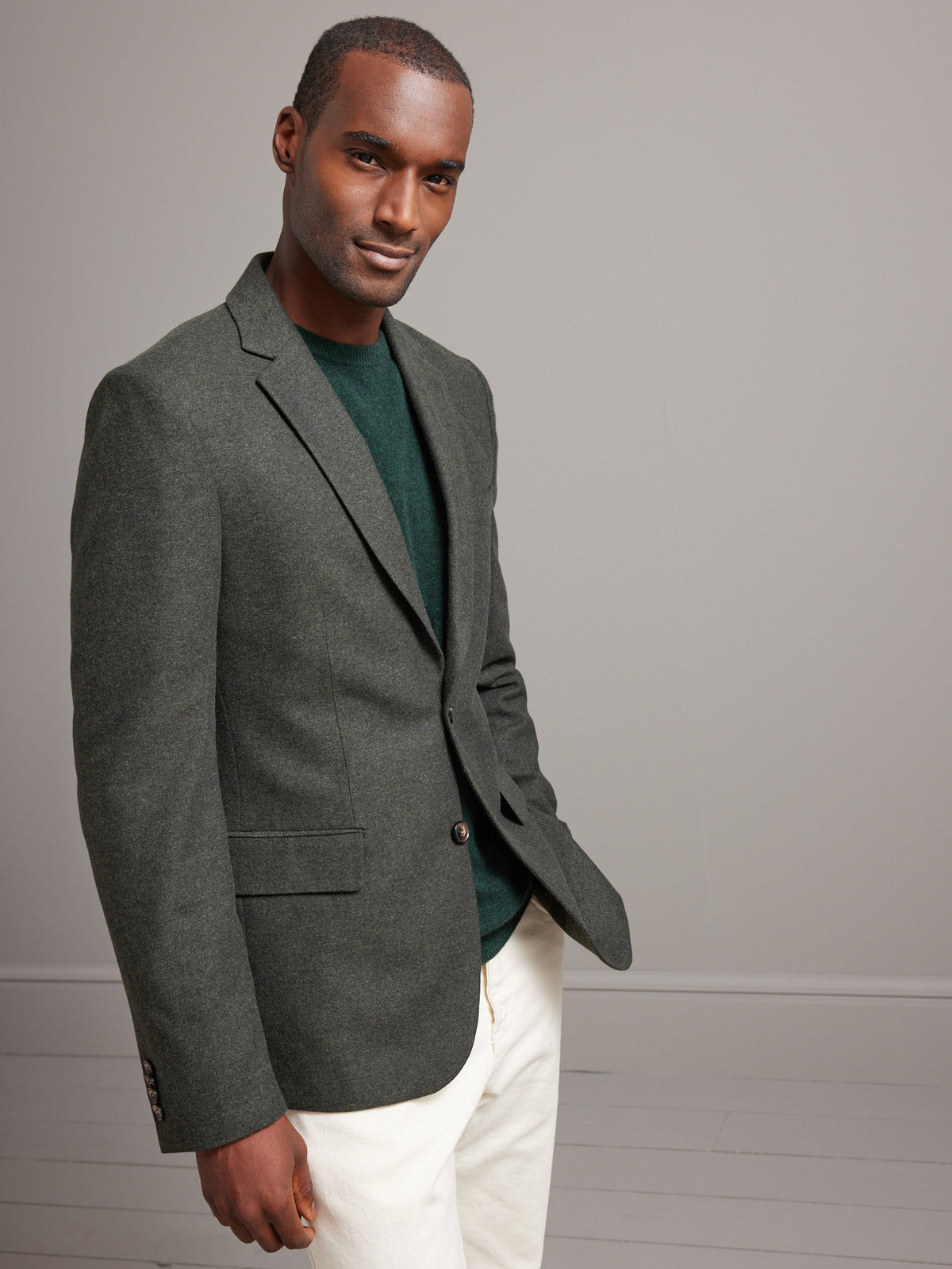 Blazer tissu caviar homme