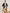 Herenblazer in twill met goudkleurige knopen