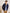 Worker style herenblazer - twill van gerecycleerd katoen