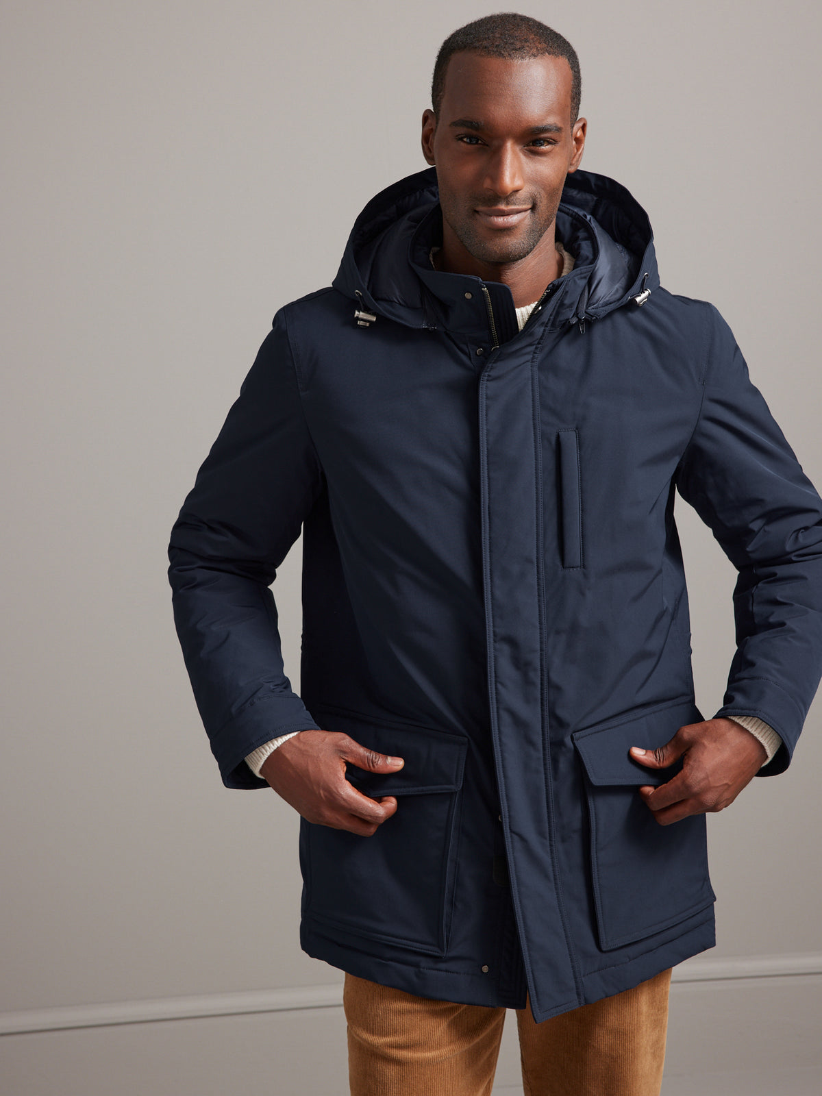 Parka courte city homme