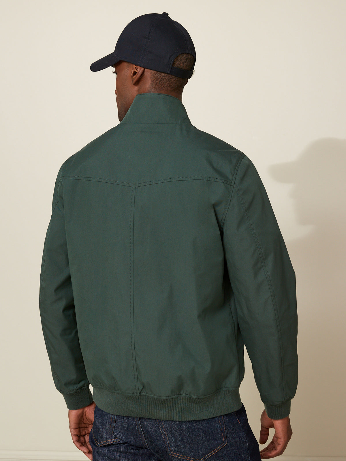 Blouson uni homme
