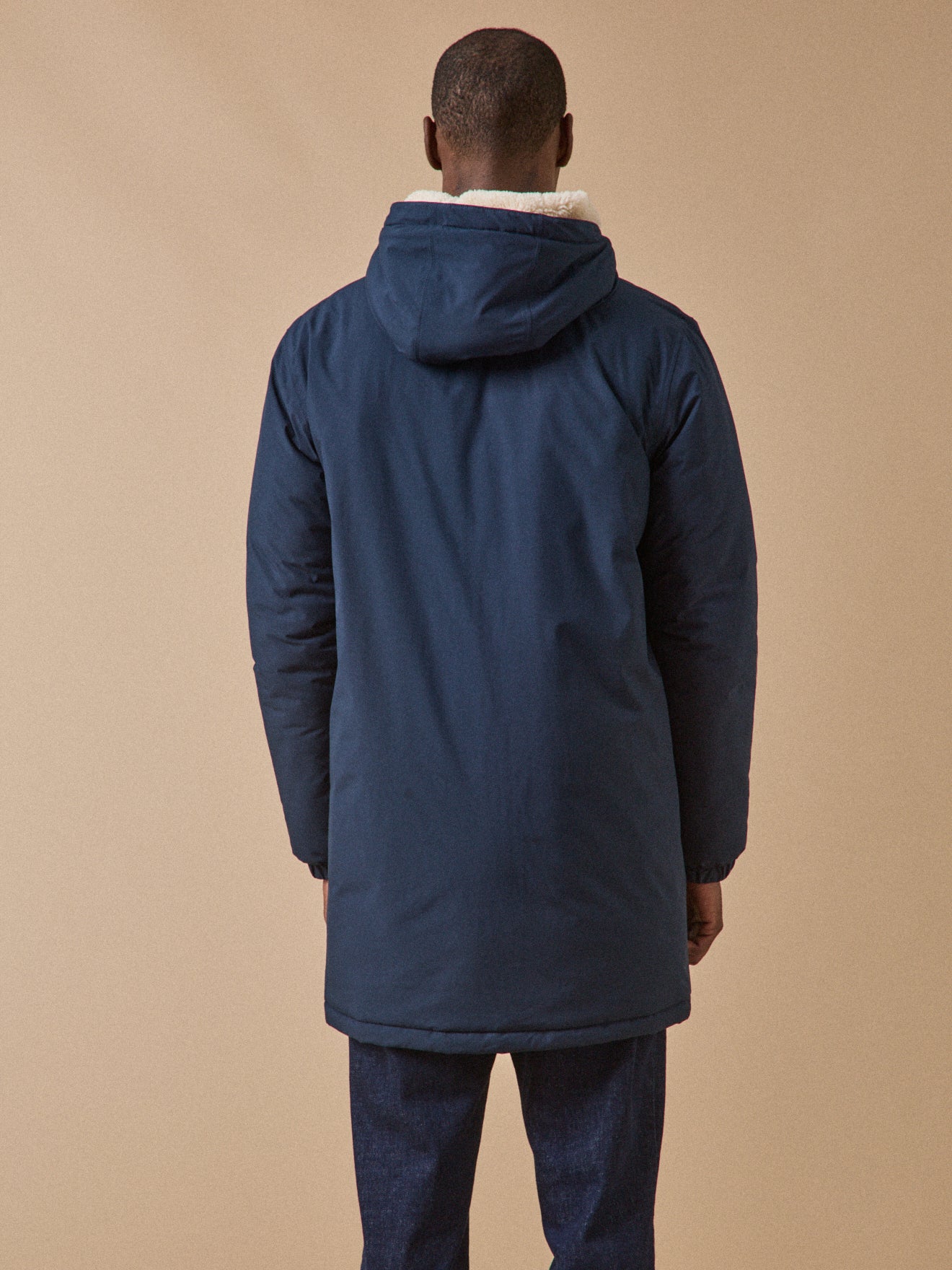 Parka longue imperméable homme