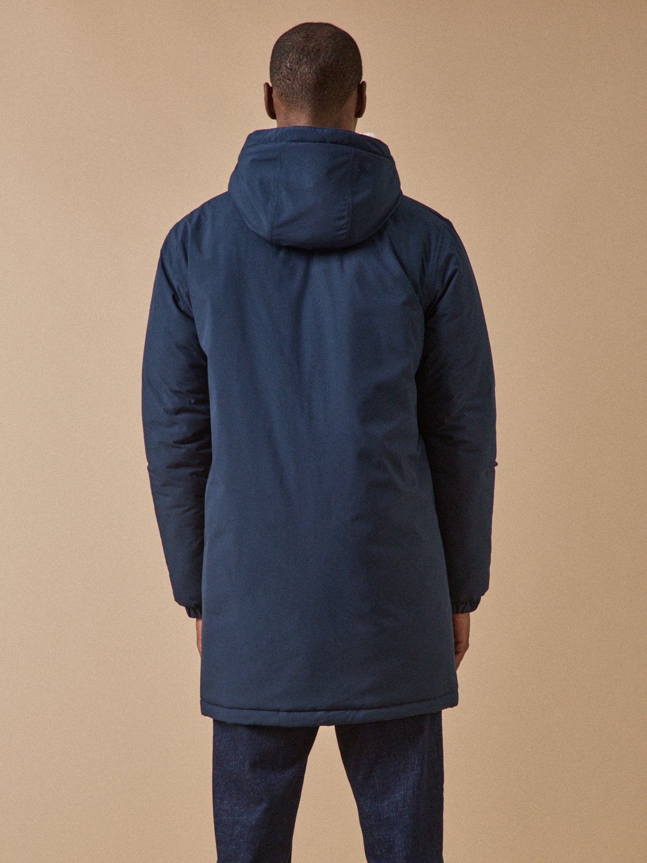 Parka longue imperméable homme
