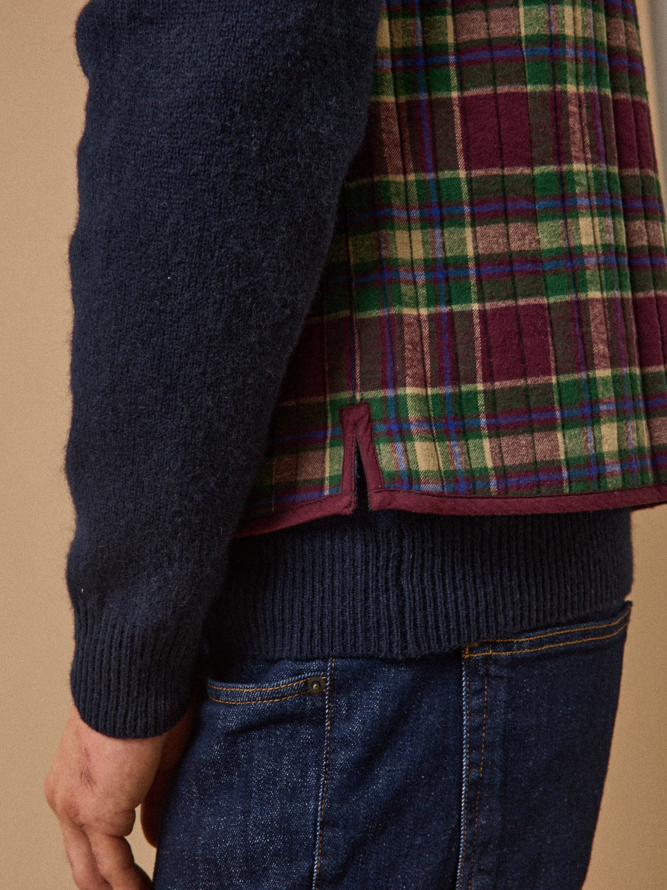 Veste gilet Nehru - Collaboration Moismont x Cyrillus