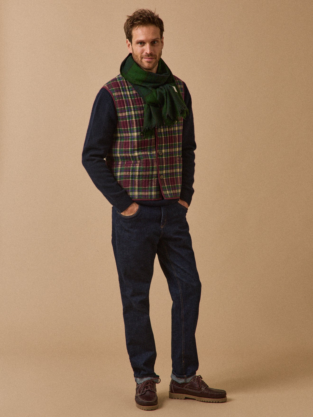 Veste gilet Nehru - Collaboration Moismont x Cyrillus