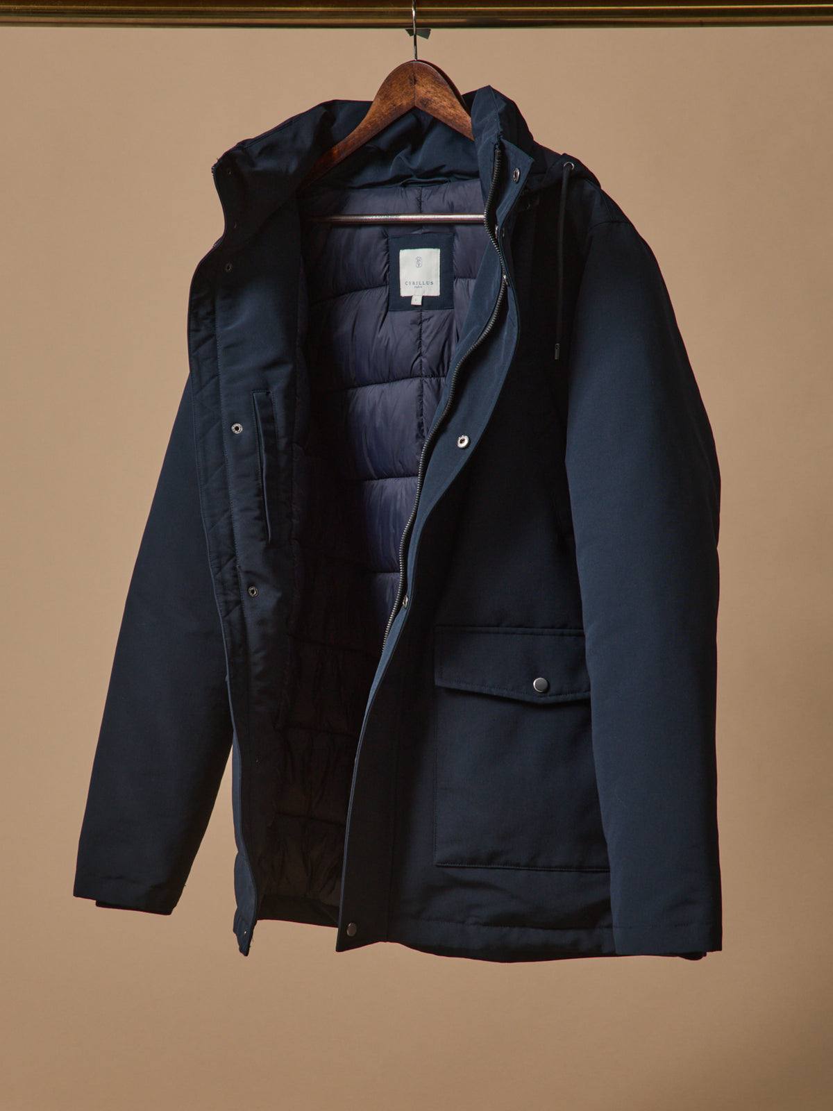Parka mi-longue homme