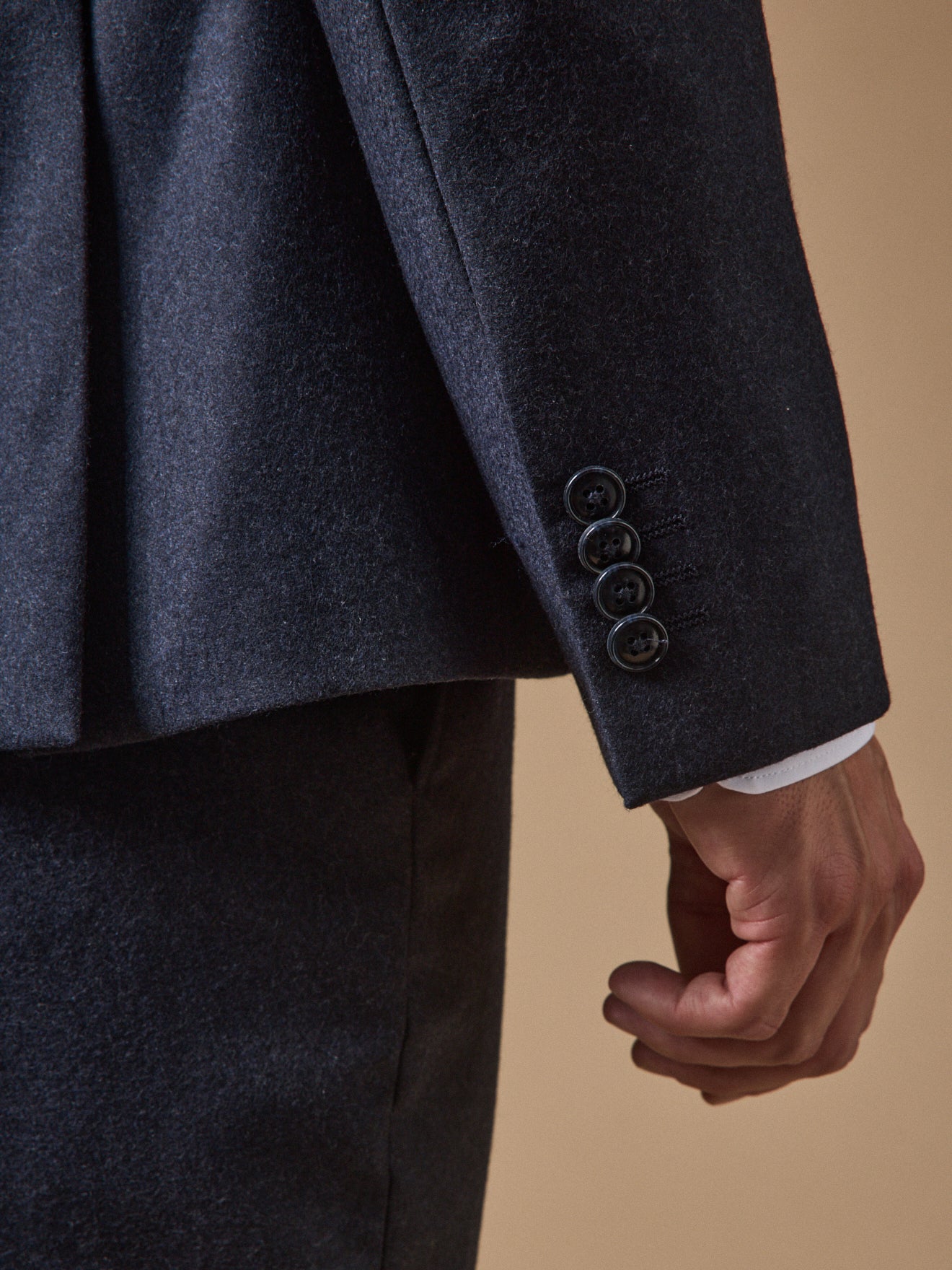 Herenblazer in flanel
