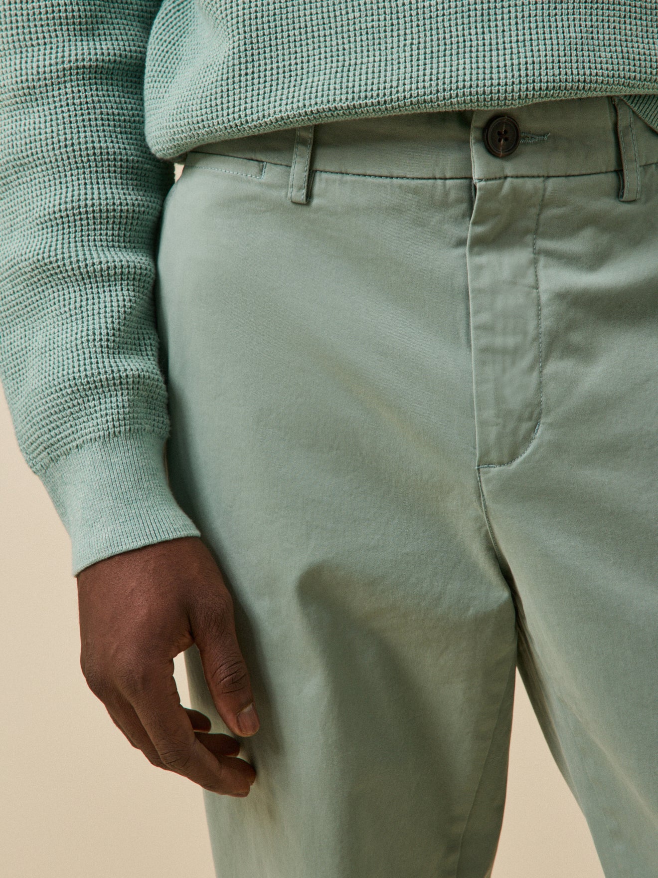 Chino herenbroek