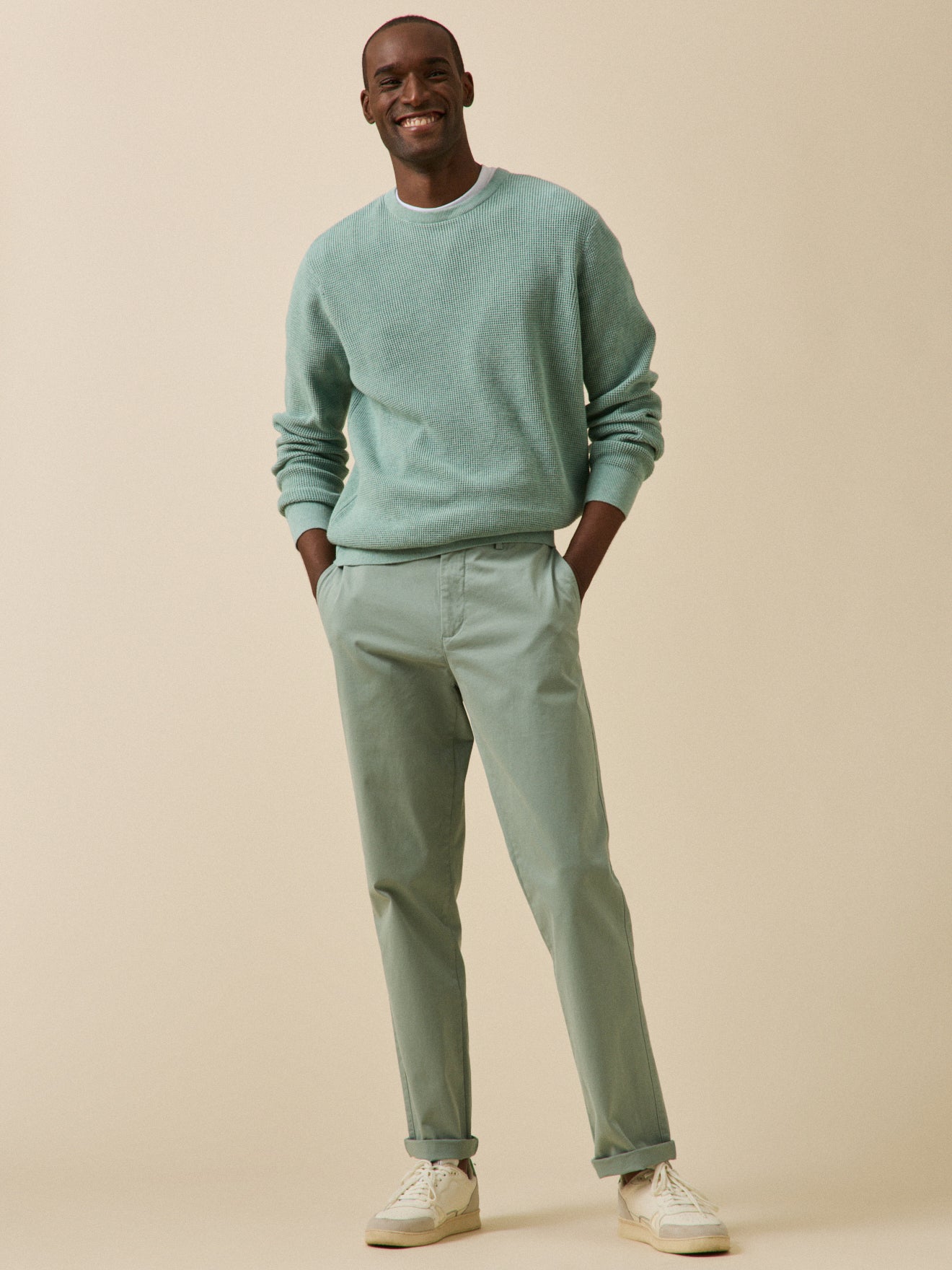 Chino herenbroek