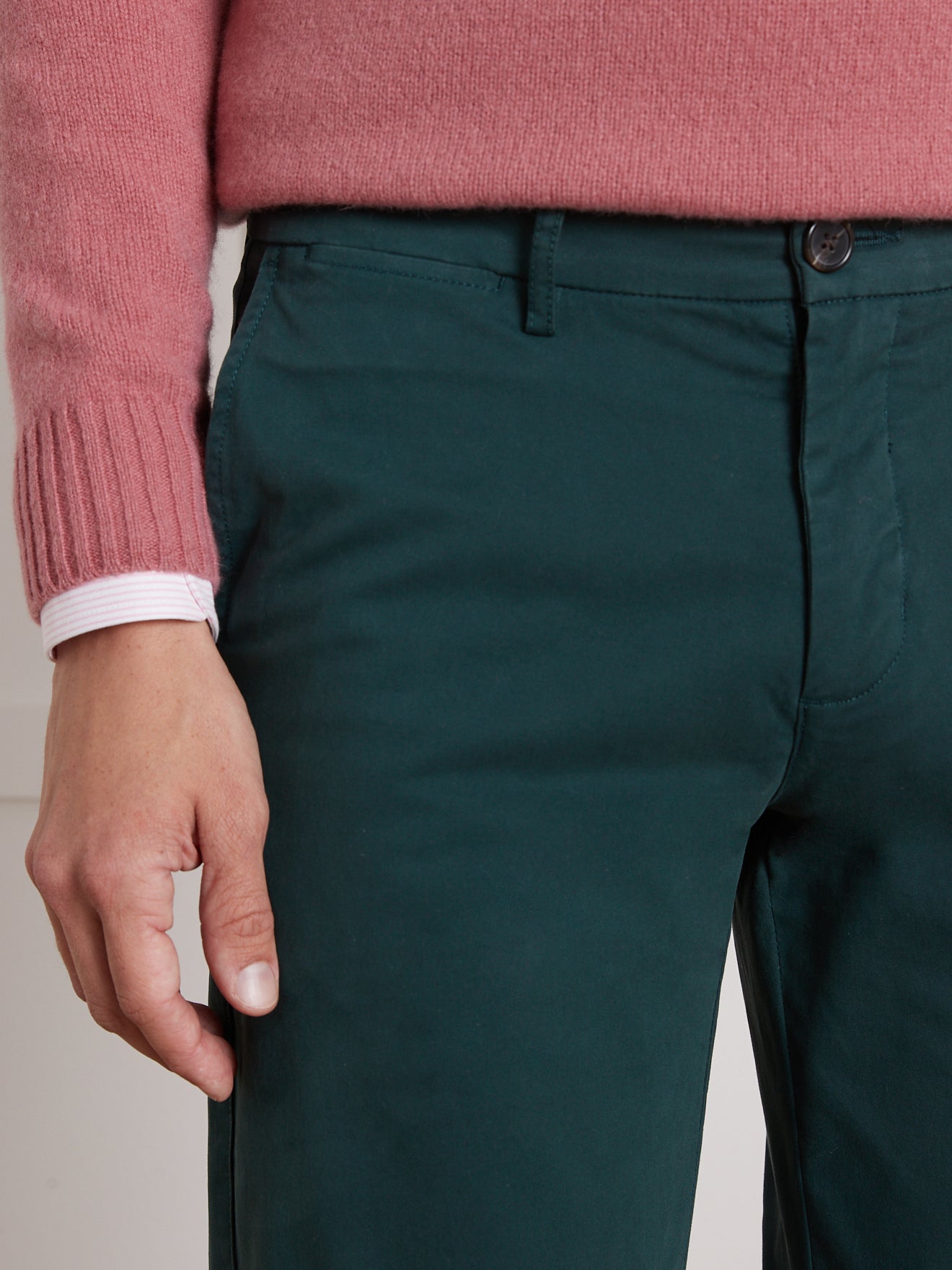 Chino herenbroek