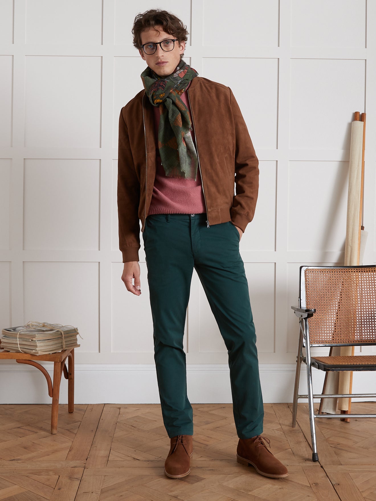 Chino herenbroek