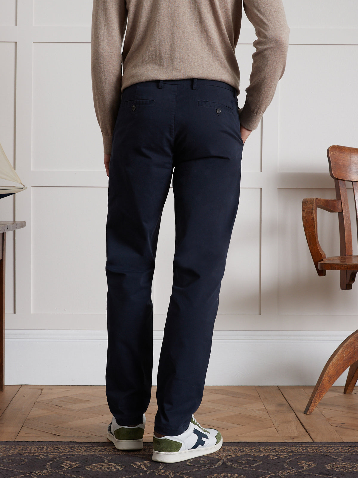 Chino gabardine homme