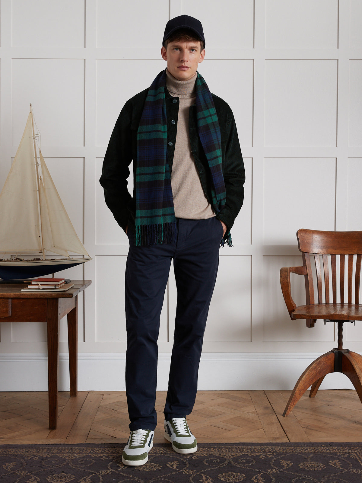 Chino gabardine homme