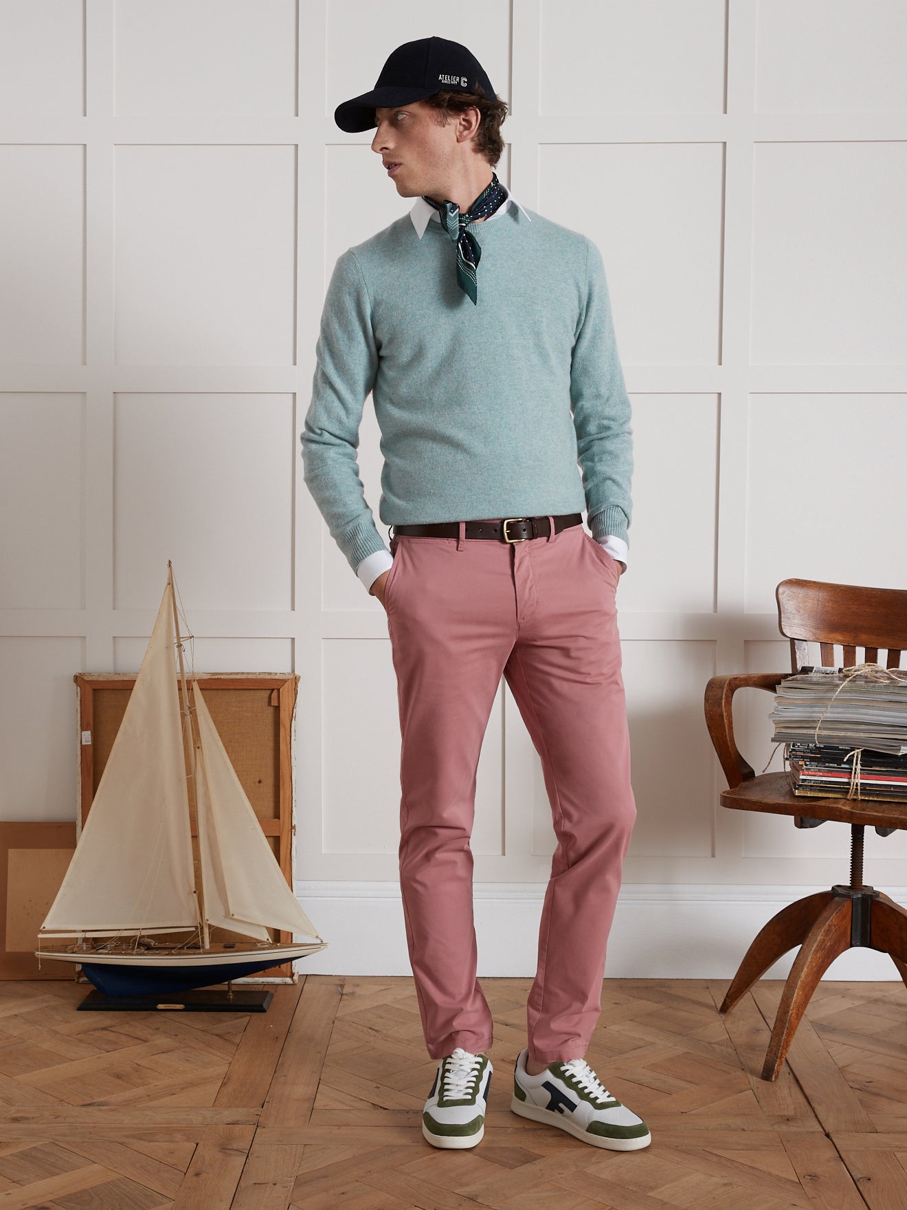 Chino herenbroek