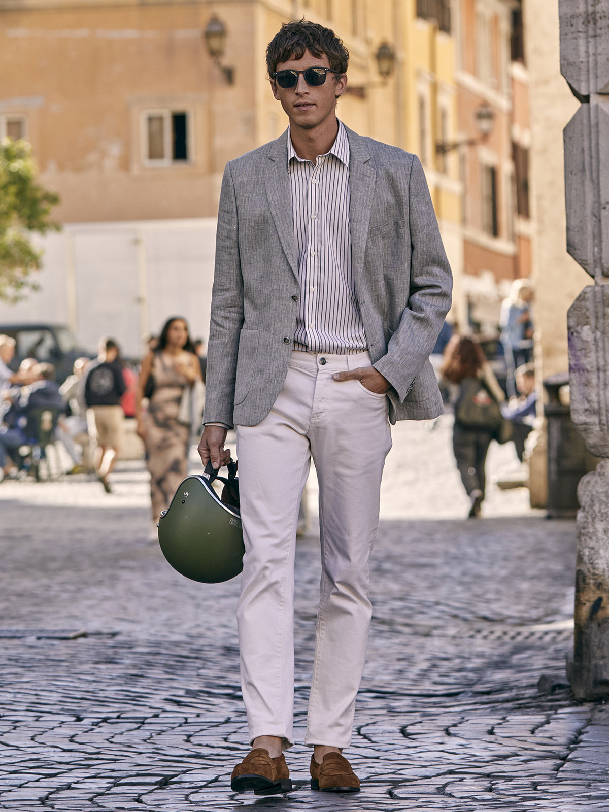 Herenjeans, regular fit - biokatoen, ecologische wassing