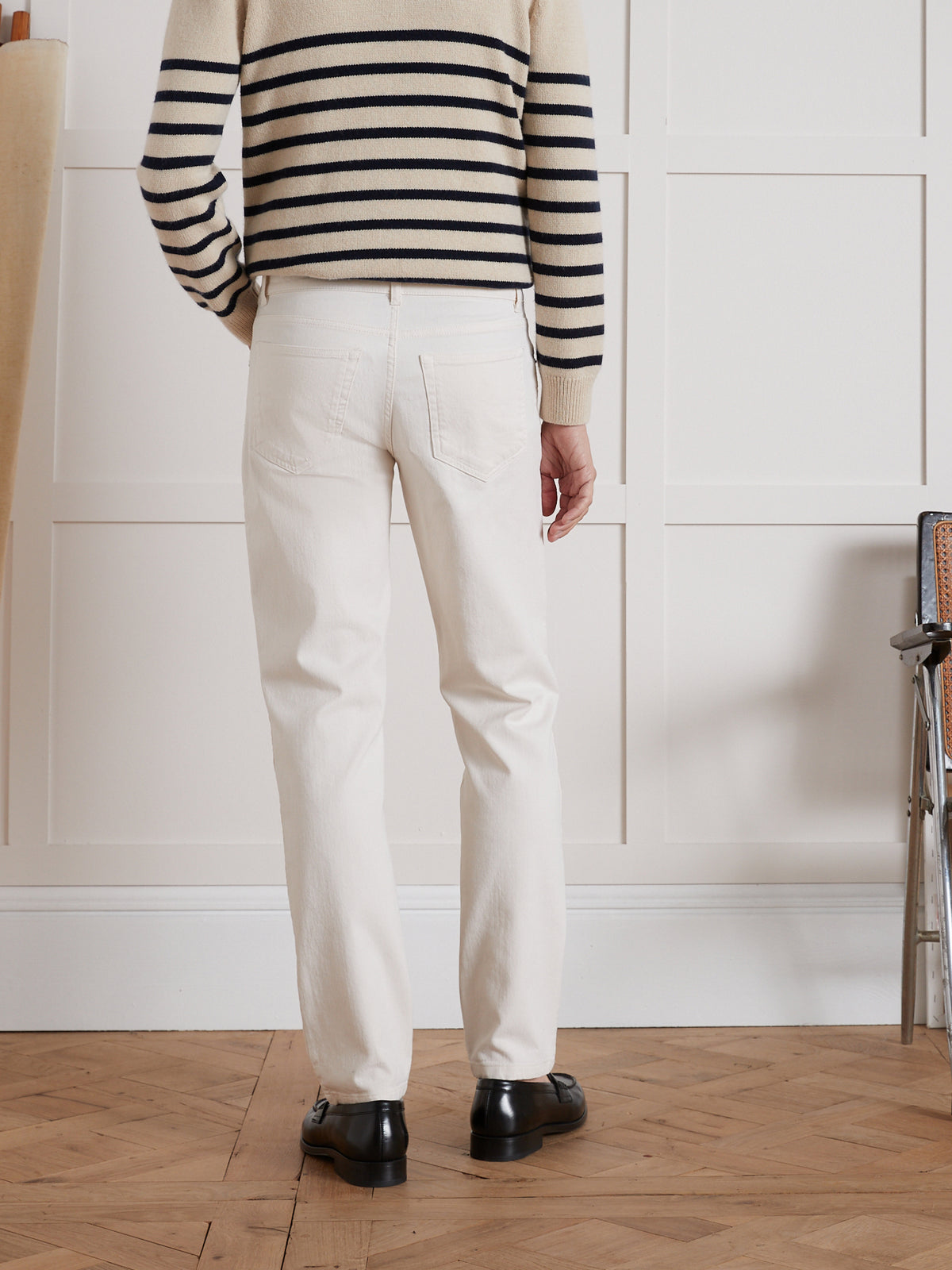 Herenjeans, regular fit - biokatoen, ecologische wassing