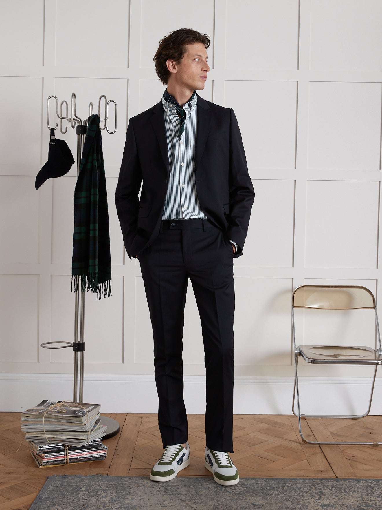 Pantalon de costume homme Super 100's