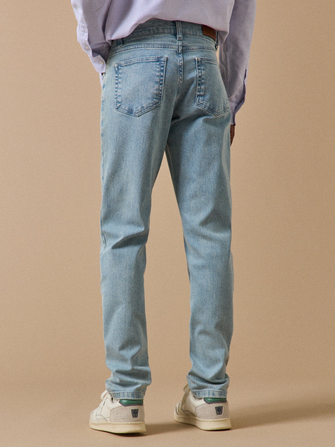 Regular fit herenjeans - biokatoen, ecologische wassing