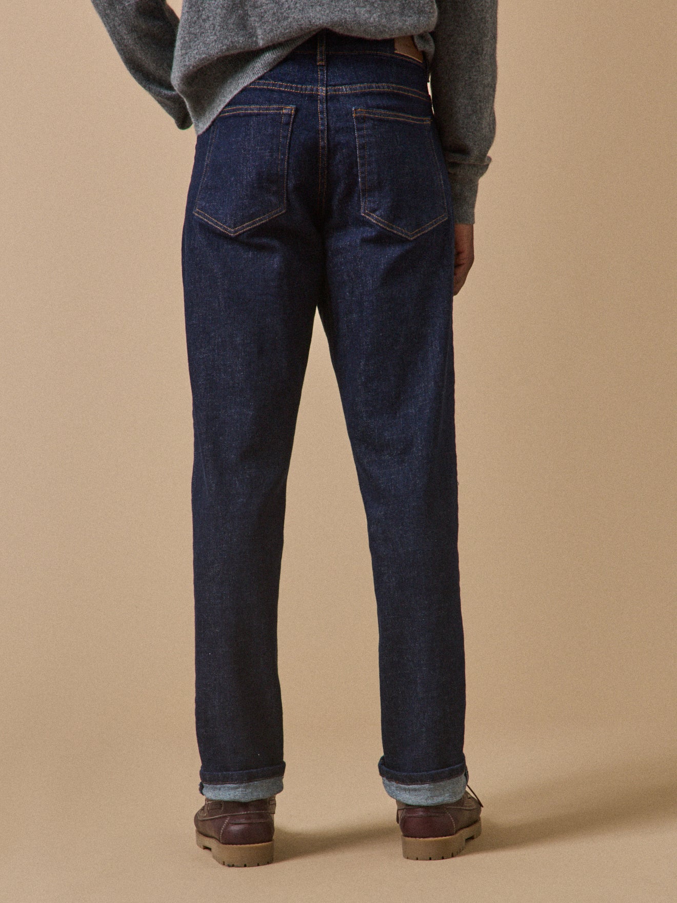 Regular fit herenjeans - biokatoen, ecologische wassing