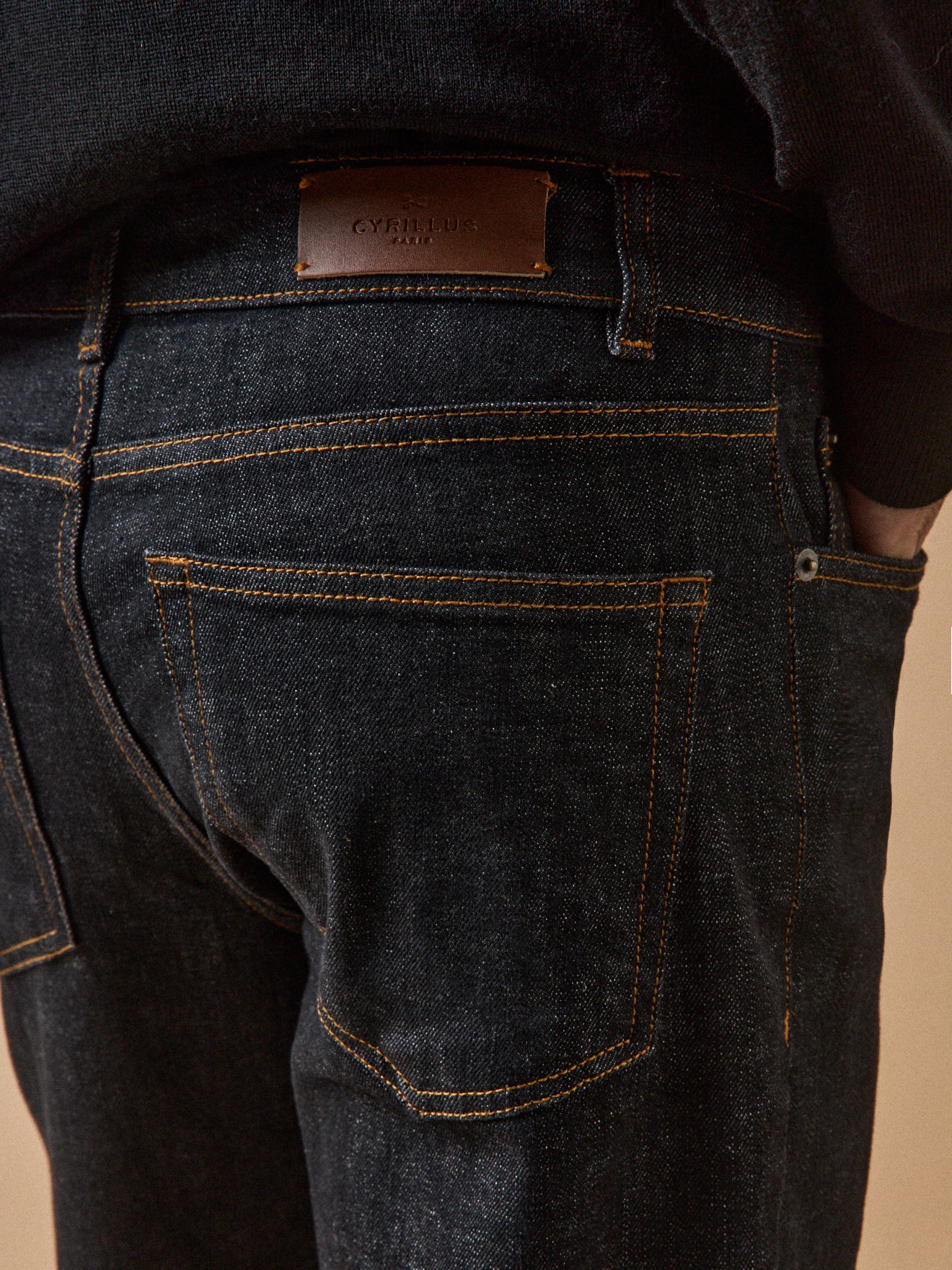 Regular fit herenjeans - biokatoen, ecologische wassing