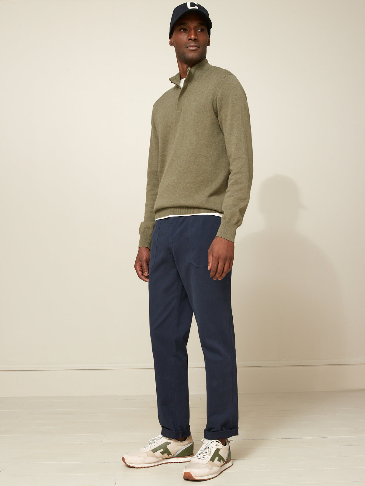 Herenbroek met elastische taille