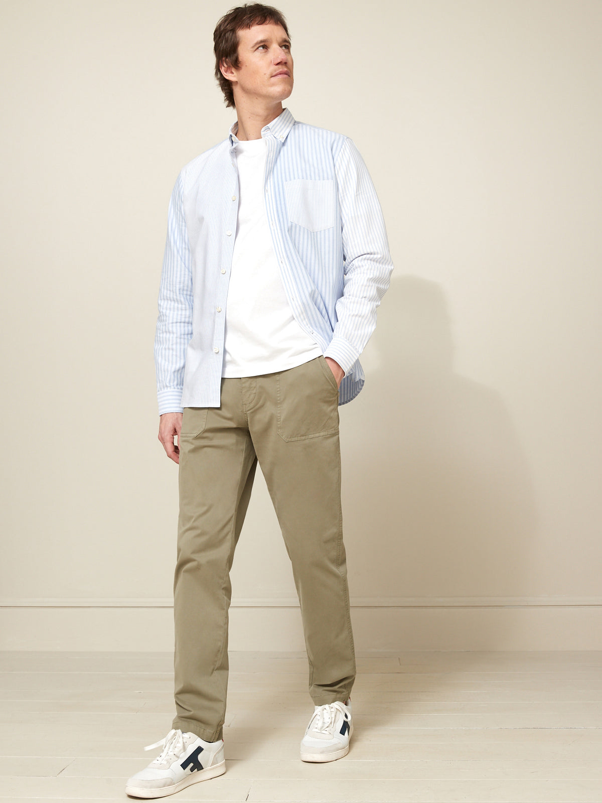 Herenbroek met elastische taille