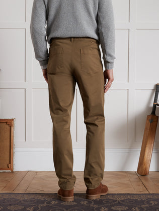 Herenbroek met elastische taille
