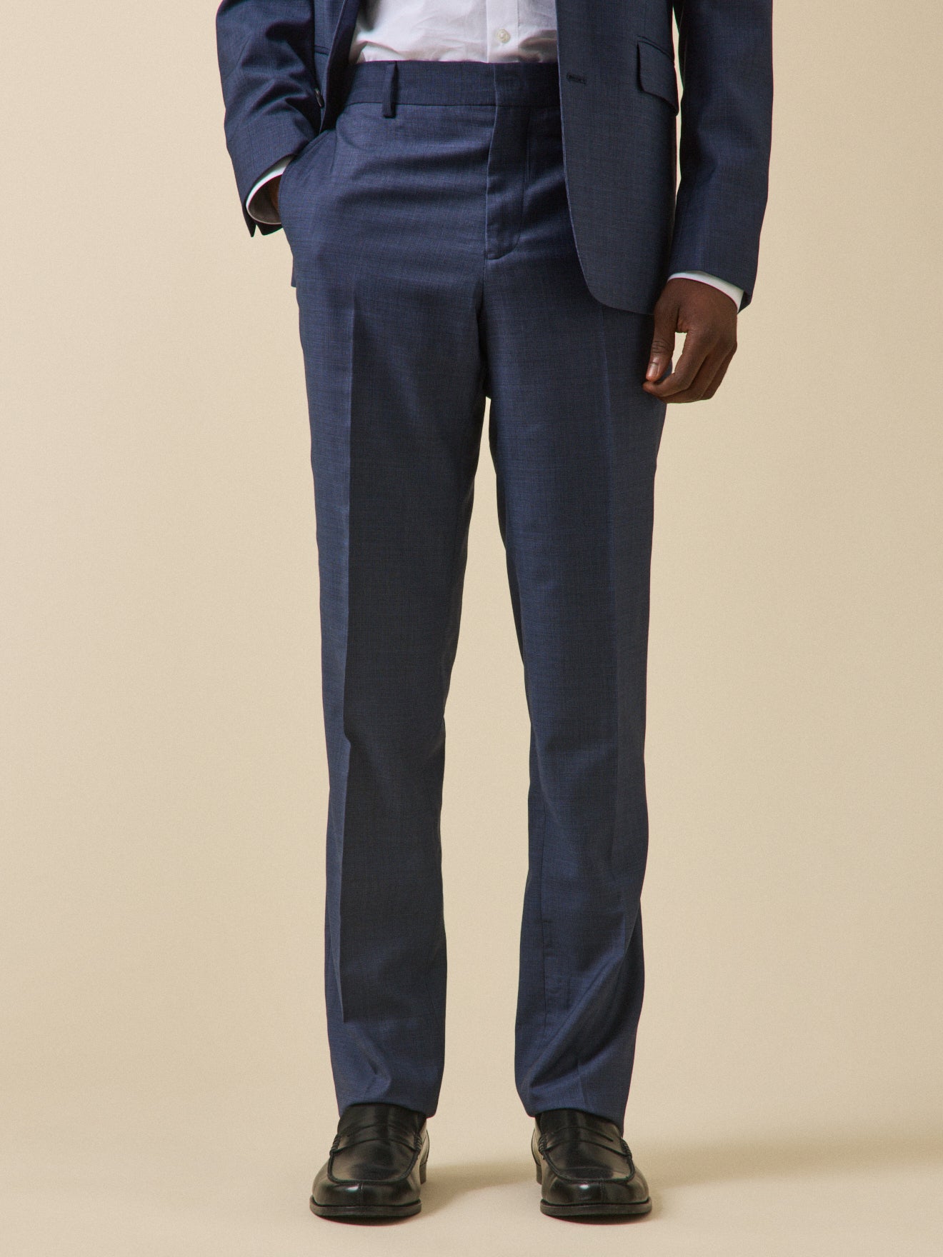 Pantalon de costume homme super 110's