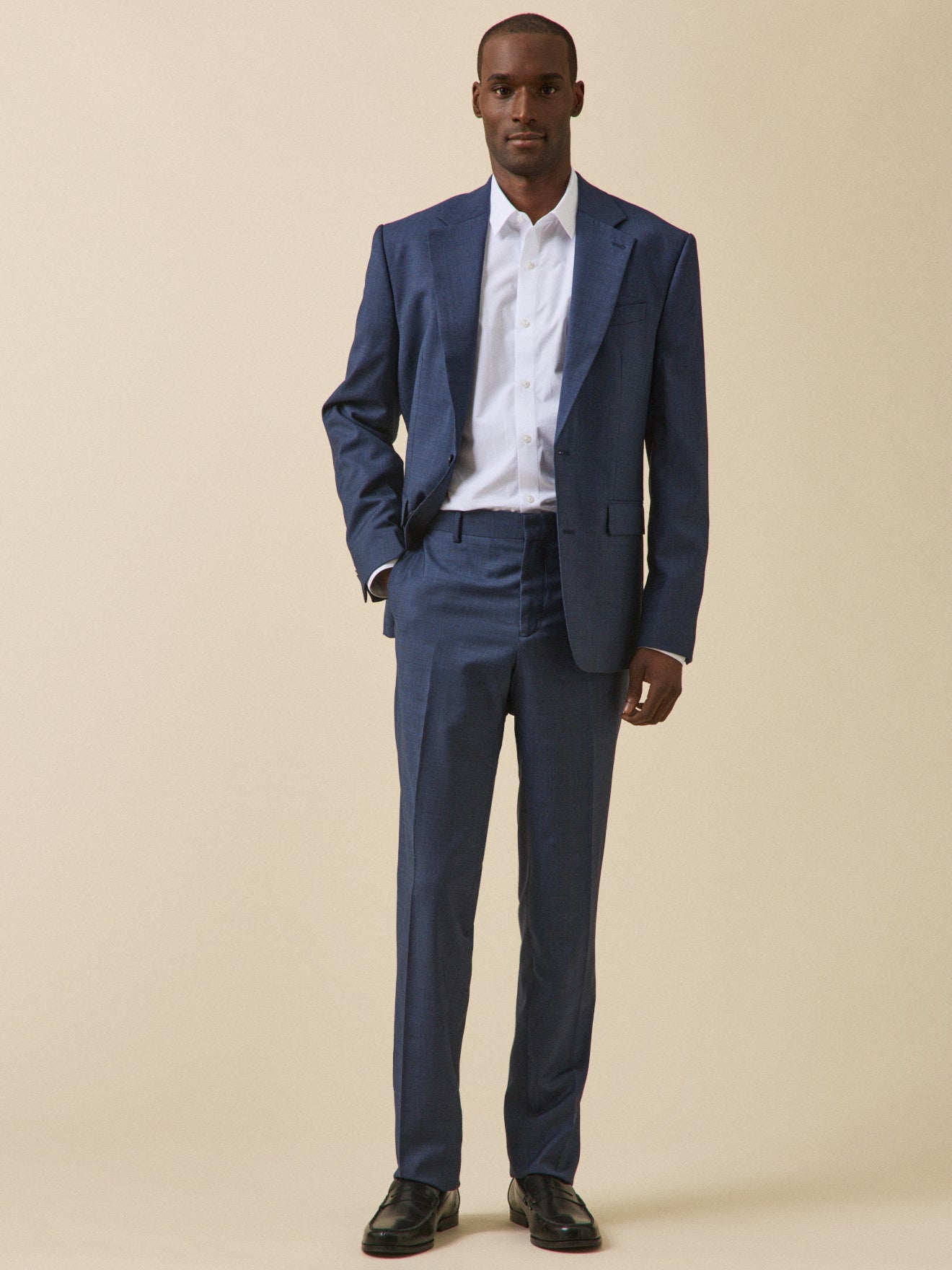 Pantalon de costume homme super 110's